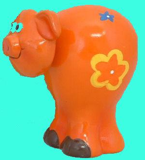 Flower Power Piggy Bank 