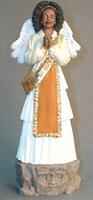 Prayer Angel Afro- Americian Features
