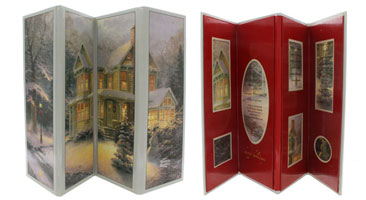 Thomas Kinkade's Victorian Christmas picture frame
