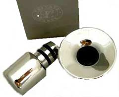 Wine Stopper & Pourer Set Stainless Steel