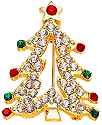 Christmas Tree Lapel Pin