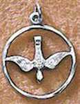 Sterling Silver Holy Spirit Dove necklace