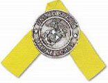 army navy marine pins with ribbons