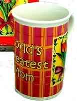 World's Greatest Mom Ceramic Mug Coffee