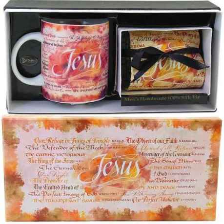 Names of Jesus Mug Tie Set