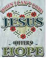 When I Can't Cope, Jesus Offers Hope