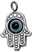 Rotating Eye Hamsa Charm