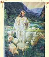 Jesus Shepherd cloth Banner