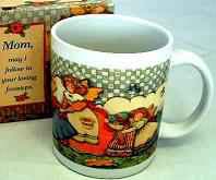 Mom Loving Footsteps mug