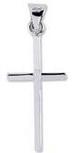 Sterling Silver Cross Pendant Necklace 