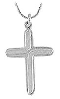 Sterling Silver JC Pendant