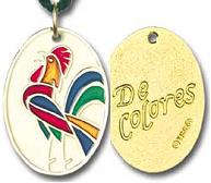 De Colores Rooster Pendant