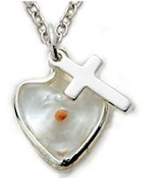 heart mustard seed necklace