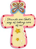 Friends Resin Cross Magnets