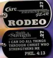 Rodeo Dog Tag