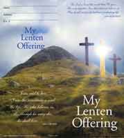1062-1 Lent Three Crosses Folders for Quarters