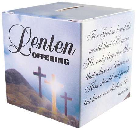 92 Lenten Offering Box