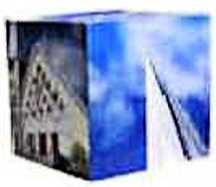 church coin bank cardboard
