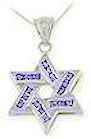 Jewish Star Pendant  
