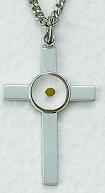 Sterling Silver Mustard Seed Cross Jewelry