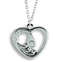 Lords Prayer silver Necklace