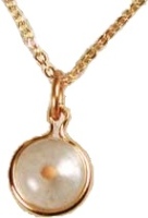 Round Mustard Seed Necklace