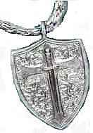 Armour of God Shield Necklace