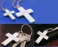 Custom Engraved Cross Necklace 