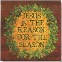 Jesus is Reason for Season Luncheon Napkins 