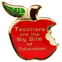 apple teachers pins