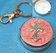 Cross pill box