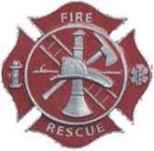 Fire Resue Shield Pin
