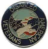 Disabled Veteran Lapel Pin