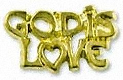 God is love pins