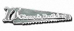 333 Silver Church Builder Saw Pin