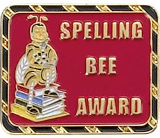 Spelling Bee Pin  