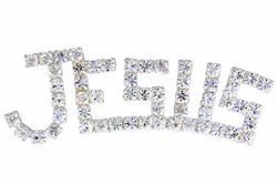 Jesus rhinestone pin