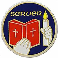Server Lapel pin