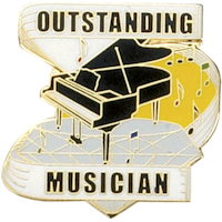 OutStanding Musician Pin  