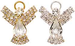 Angel Rhinestone Pin