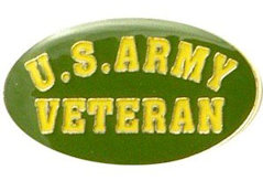 US Army Veteran Lapel Pin 