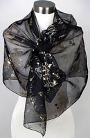 Praise The Lord Metallic Music Scarf 