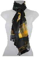 Scarf - Jesus Bible, Cross Dove Polyester