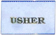 Changeable Usher Tag