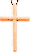 Large 4 Dimensional Cross Necklace
