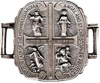 4 way  Catholic bike clip