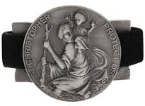 St Christopher Bike Clip 