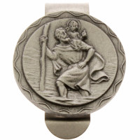 St. Christopher Protector Visor Clips