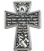 Fireman's Prayer Visor Clip