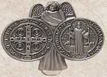 Car Visor Saint Benedict